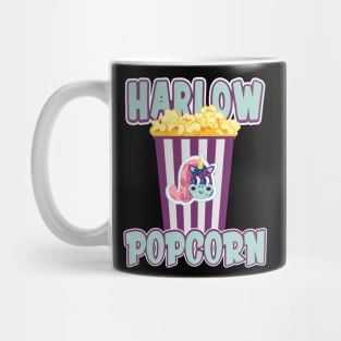 Harlow And Popcorn Funny Popcorn The Pony Mug